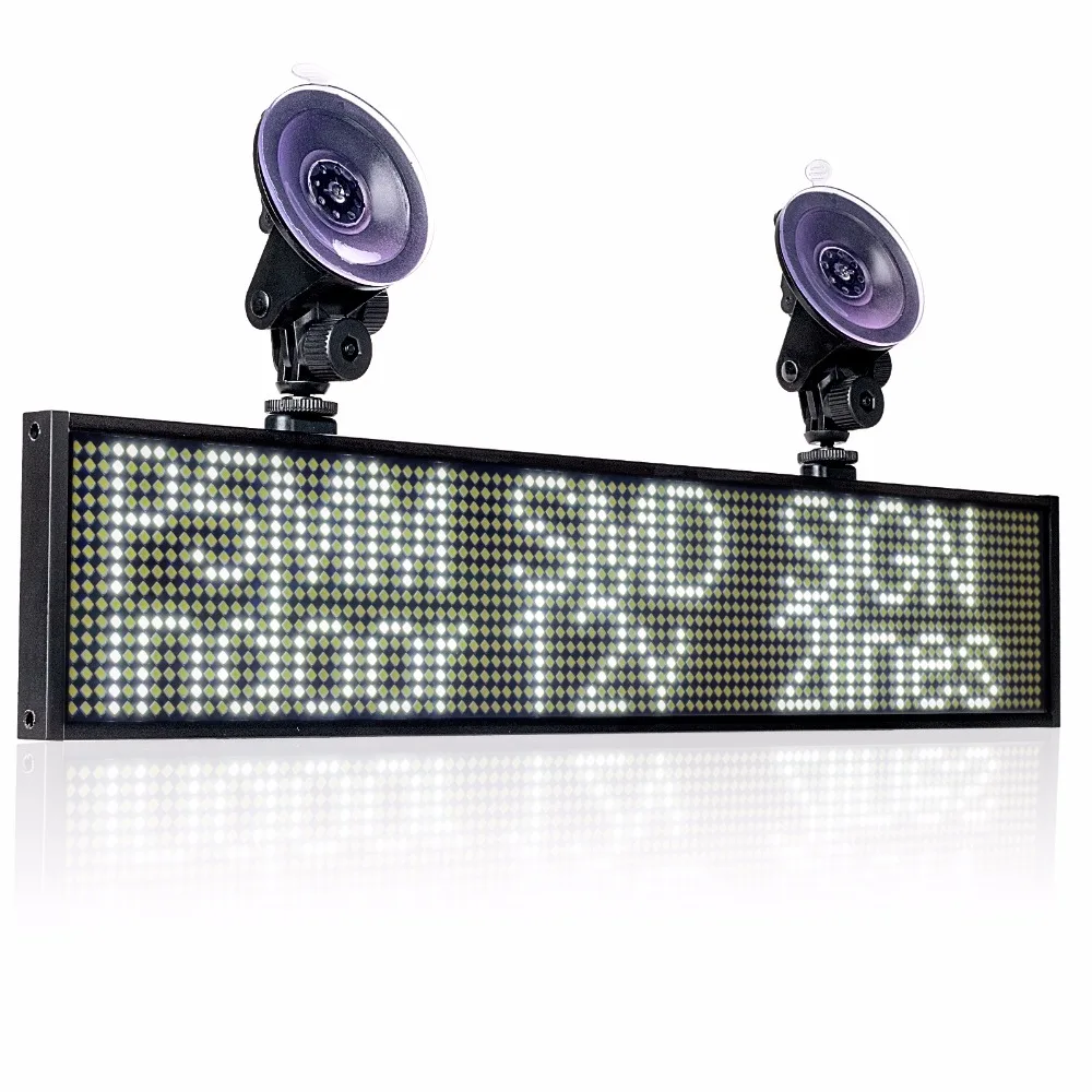 P5 SMD автомобиля 12 v Светодиодная панель для автобуса wi fiпрограммируемый прокрутки