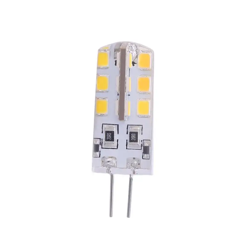 [Seven Neon] 100 шт. высокая мощность 140-160LM G4 AC220V 2 Вт 24 led SMD2835 360 угол луча сменная 20