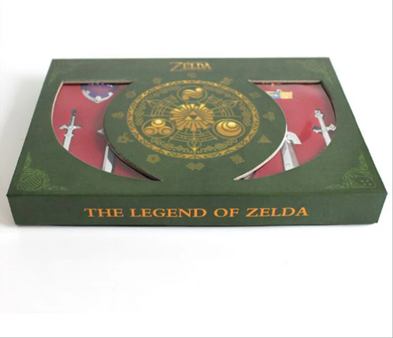 14PCS/Set The Legend of Zelda weapons sets Alloy Link skyward sword &amp keychains shield necklace toys for collection | Игрушки и хобби
