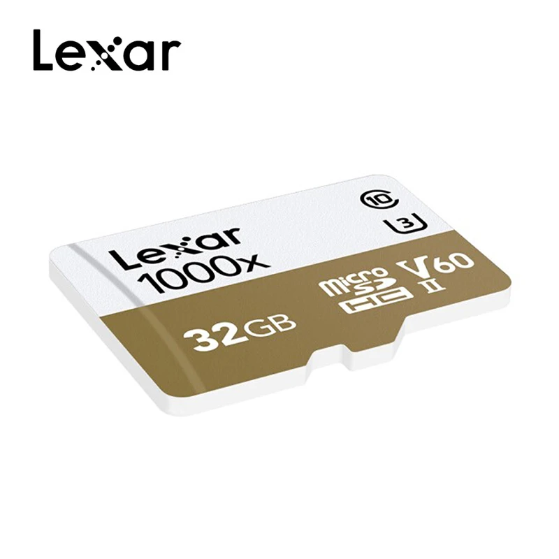 Lexar 150 МБ/с./с. 1000x Micro sd карта 32 Гб 64 Гб 128 ГБ для дрона спортивная видеокамера microsd 256 Гб карта памяти+ подарок кардридер UHS