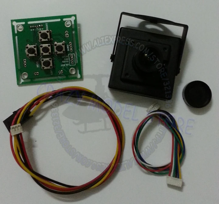 Микро Cub IC камера FXH 811 700TVL ТВ линия Мини RC CCD с режимом дня и ночи|mini rc camera|rc cameracamera ccd