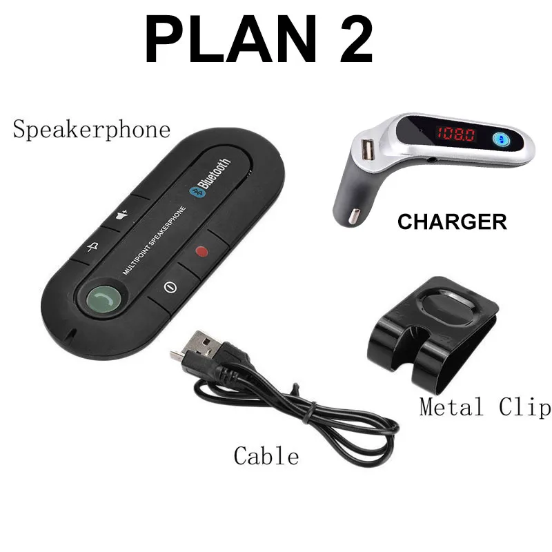 Bluetooth автомобильный комплект MP3 музыкальный плеер многоточечный динамик телефон 4,2 EDR Беспроводная гарнитура для наушников для IPhone Android телефон