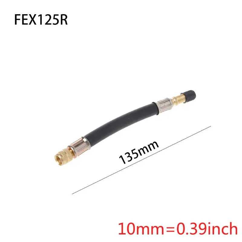 1 шт. удлинитель клапана для велосипедного насоса резиновая трубка надувного