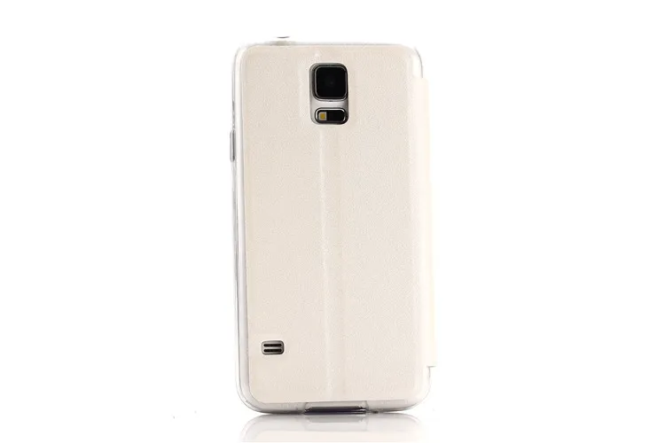 Смарт-вид функция сна открытое окно кожа флип задняя крышка маска защитный чехол для samsung Galaxy S5 Mini S5mini G800 с чипом