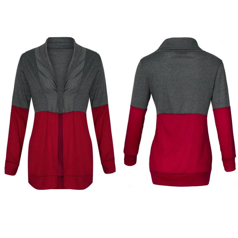 CALOFE Brand New Autumn Winter Women Long Sleeve Loose Knitting Soft Cardigan Sweater Womens Female Clothes |