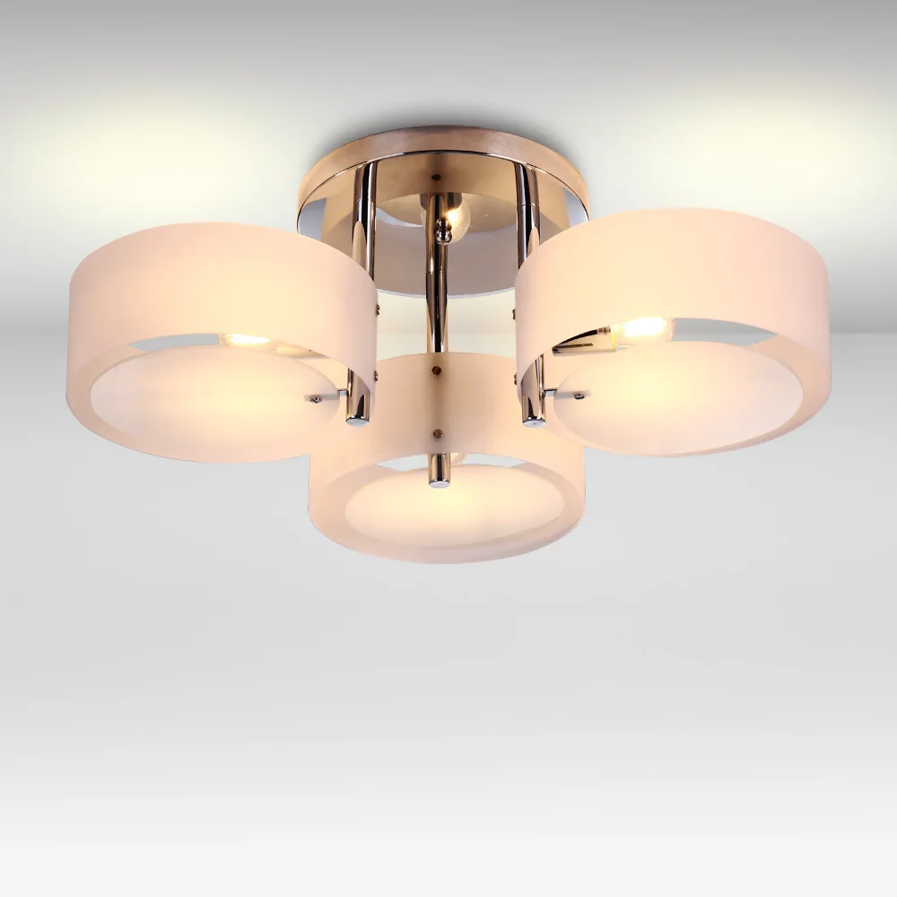 2017 современные поверхностного монтажа Открытый Подвесные Светильники Crystal White