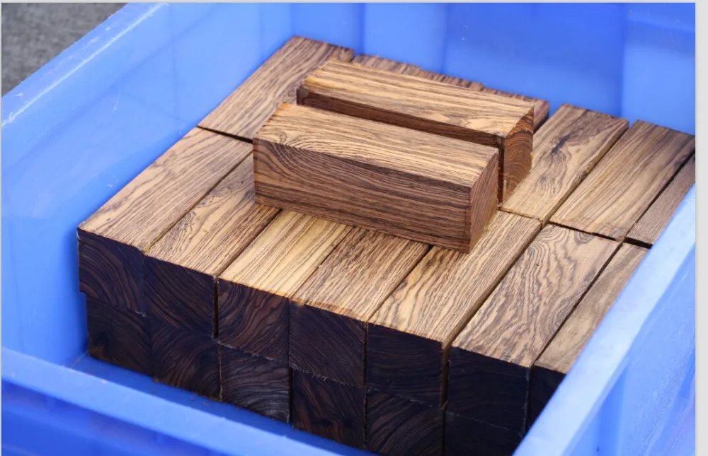 Заготовки для ножей Bocote 120x40x30 мм материал рукоятки пистолета из дерева |