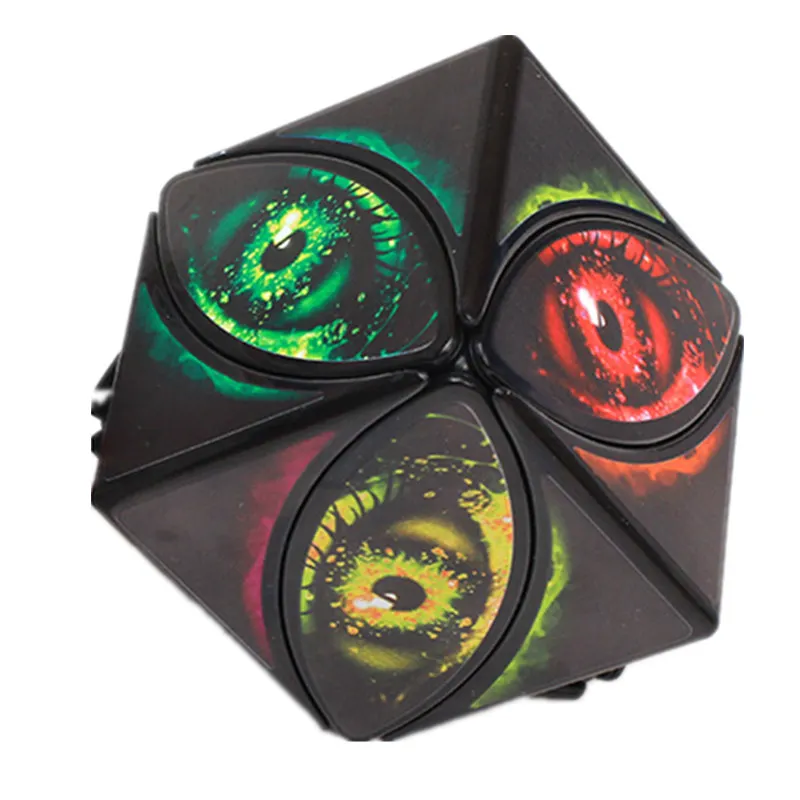 Глаз куб Evil Eye Strangeshape Скорость Cube Интеллектуальный Магический кубик обучающий пазл и образовательные Cubo magico детские игрушки кубик рубика