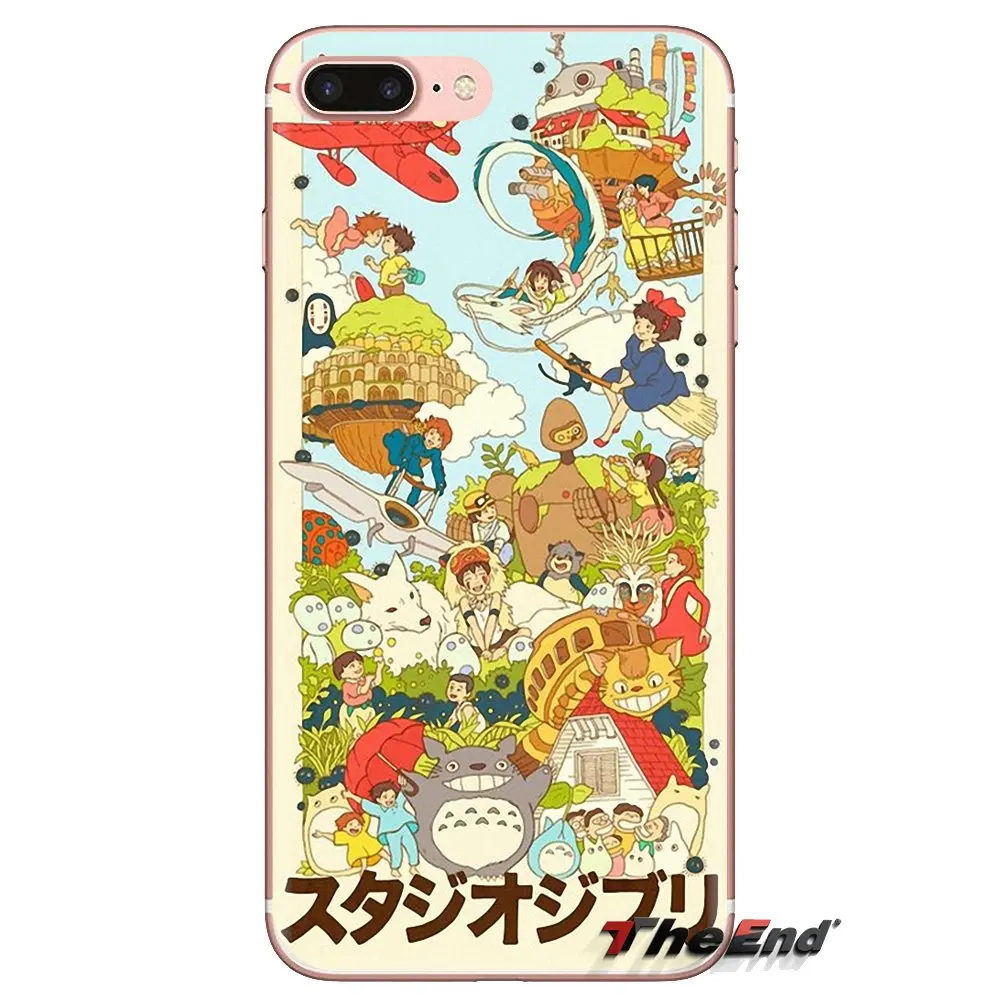 Studio Ghibli Ghiblies totoro Transparent TPU Bag Case For Samsung Galaxy J1 J2 J3 J4 J5 J6 J7 J8 Plus 2018 Prime 2015 2016 2017 |