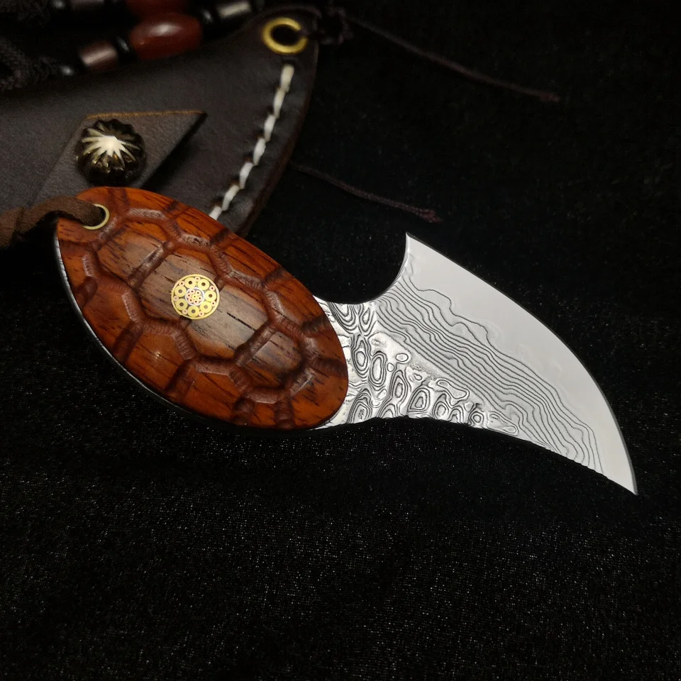 Мини-нож TUWO Ninja turtle нож для барбекю на открытом воздухе мясорубка кемпинга