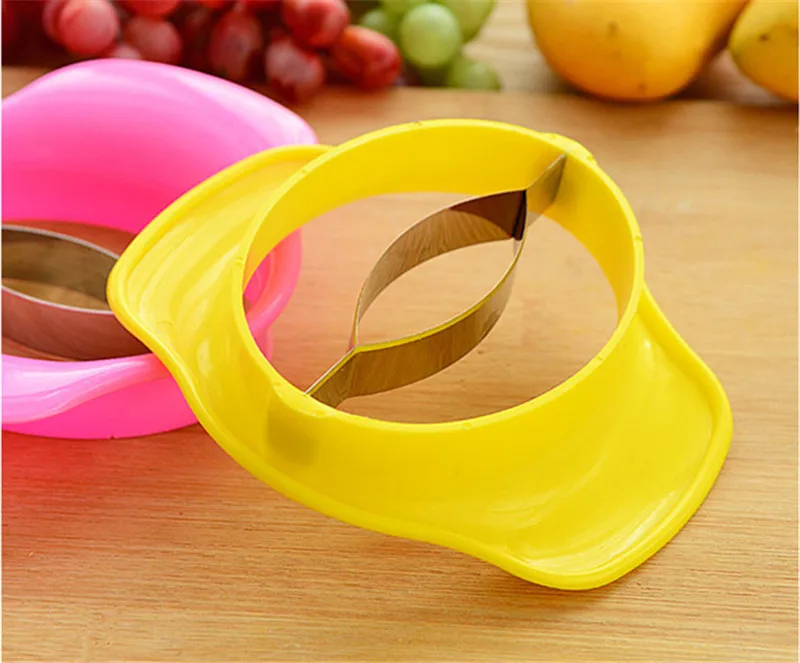 Творческий нержавеющей стали кроя Mango Splitter Фрукты Тесак манго ножом вырезать