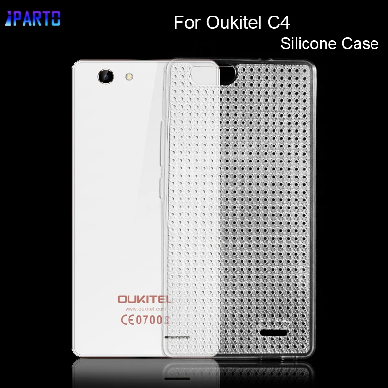 Oukitel C4 чехол 100% Новый противоударный Ударопрочный Мягкий ТПУ силиконовый задняя