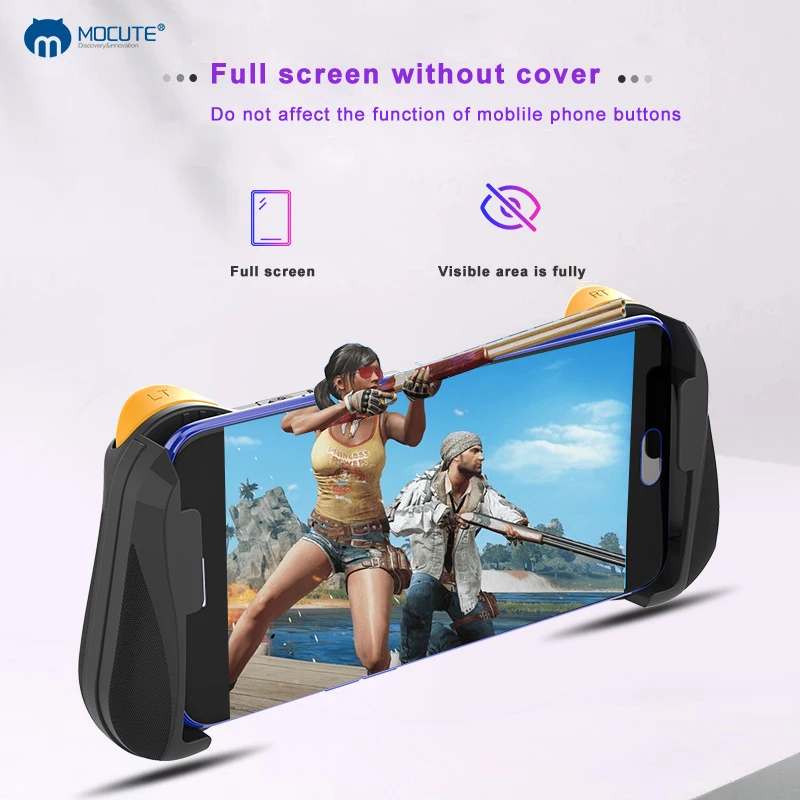 MOCUTE 057 беспроводной Bluetooth контроллер для Android Мобильные триггеры джойстик PUBG ios