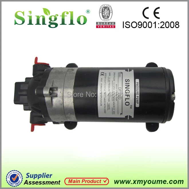 Singflo DP-160 12 В DC 5.5LPM 160Psi 10.5A высокого давления гидравлические туфли на высоком