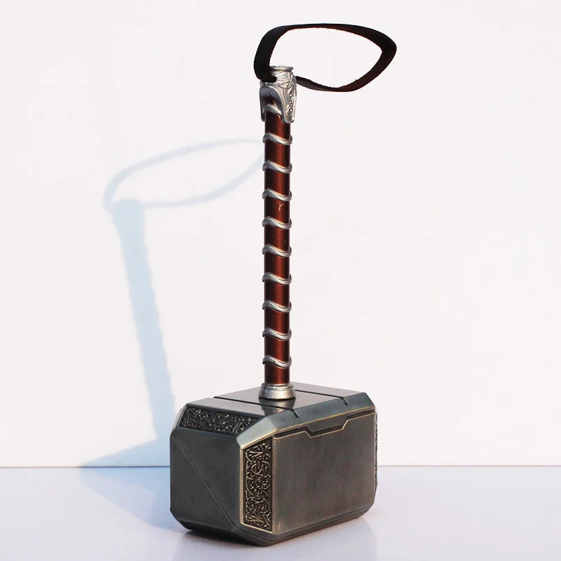 Мстители 4 Thor3 Quake 20 см металлический громовой Молот Мстители Тор сплав модель Thor's Hammer