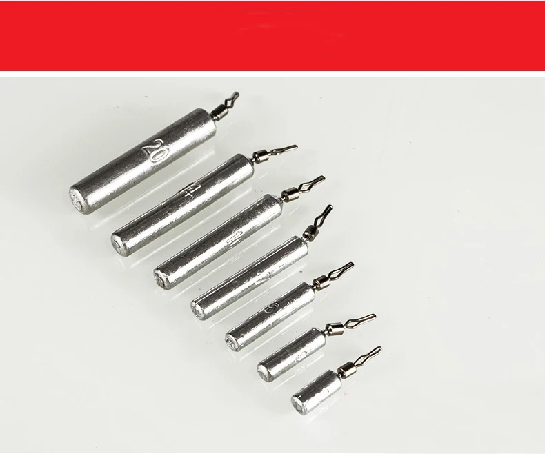 Рыболовная свинцовая Груша 5 шт./лот грузило-грузило с поворотом на 2 градусов 360-г