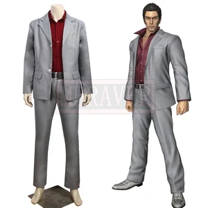 Yakuza Kiryu Kazuma Cosplay Costume Tailor Made Any Size
