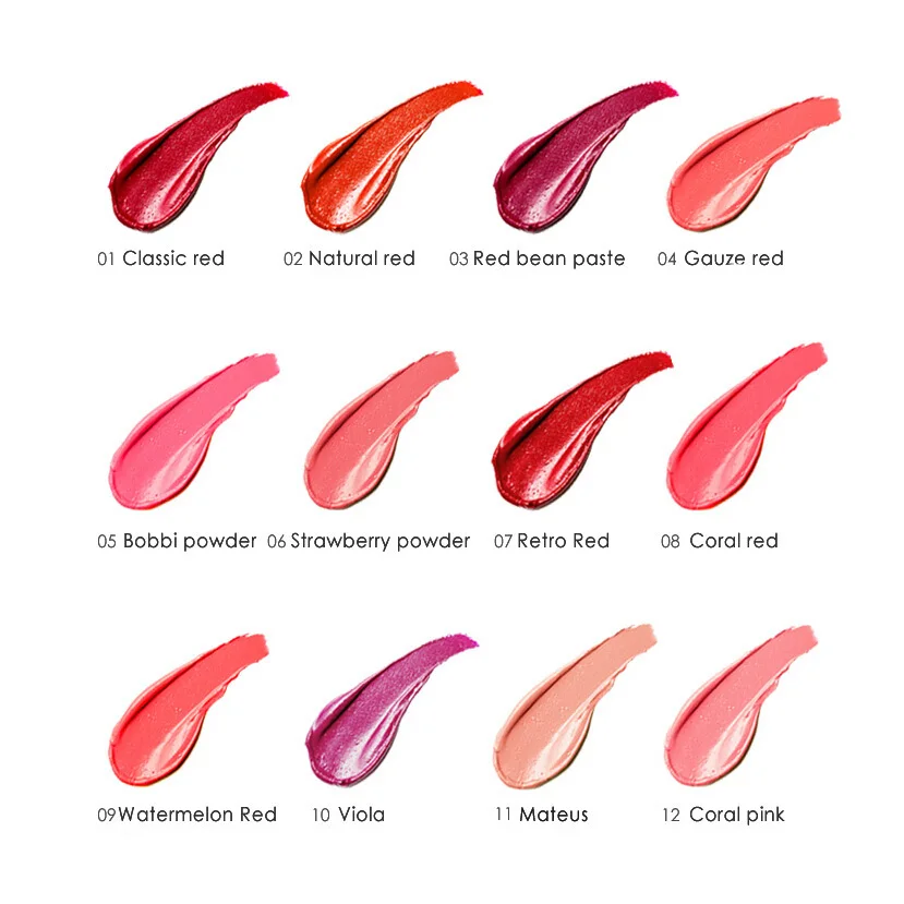 FOCALLURE брендовая Водонепроницаемая матовая помада ruby woo Россия красные конфеты