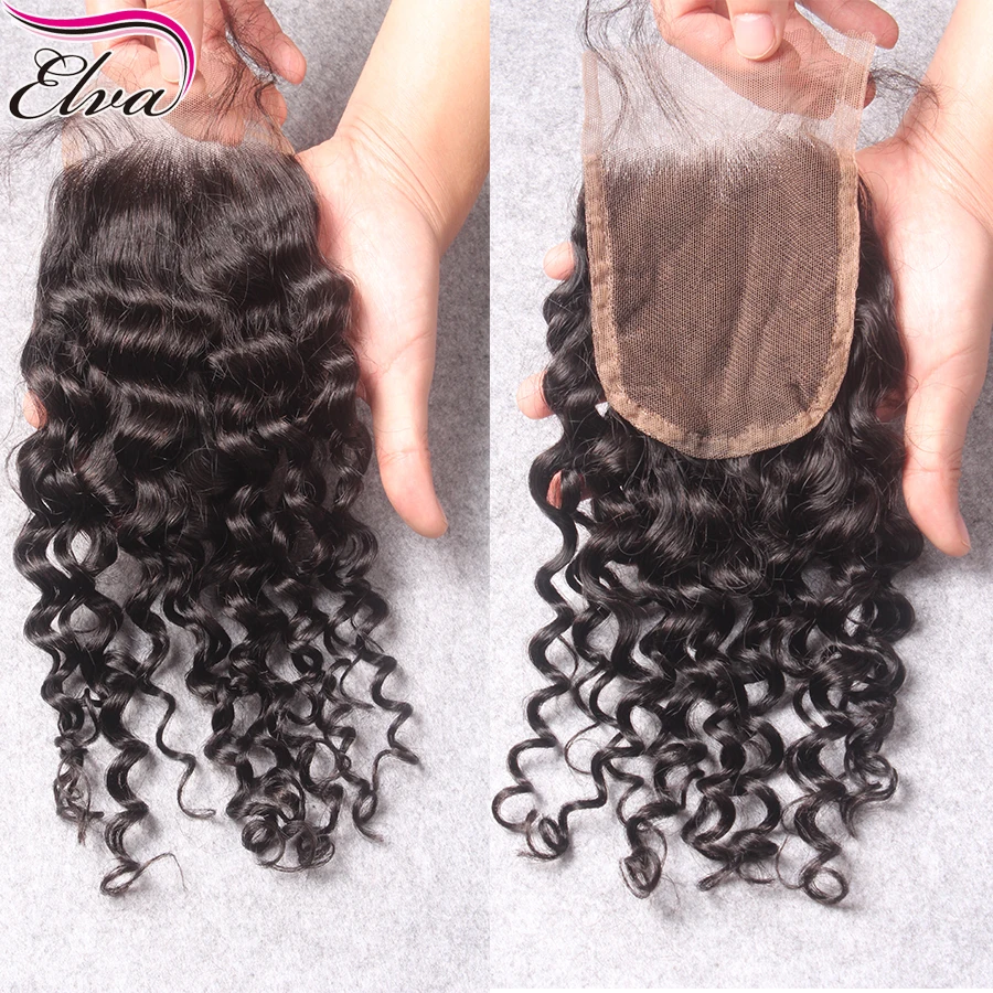 Дешевые Бразильского Виргинские Волос С Закрытие 8А Человеческих Weave кружева Cosure