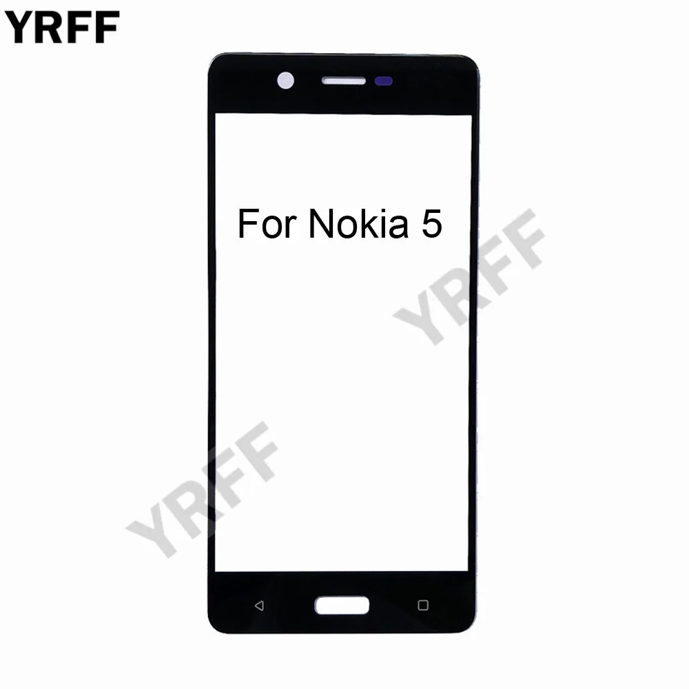 (Без мобильного сенсорного экрана) внешнее стекло для Nokia 5 6 1 II запасная Передняя