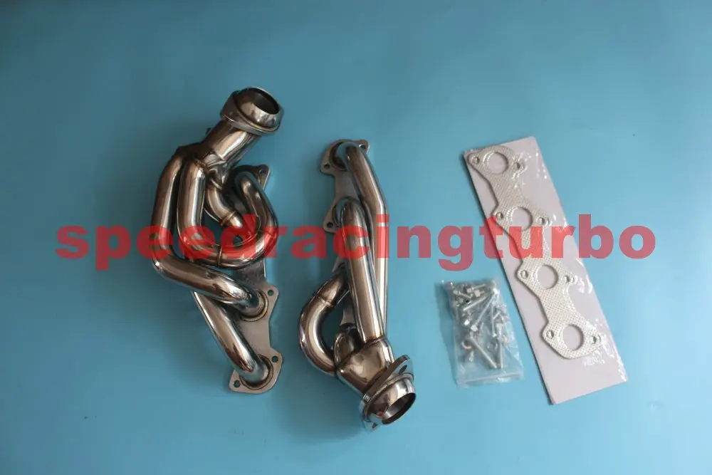 

STAINLESS STEEL HEADER EXHAUST MANIFOLD FOR FORD 05-10 FORD MUSTANG GT 281 SOHC V8 4.6