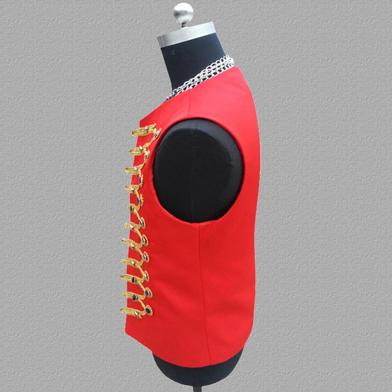 Мужской жилет красная одежда индивидуальный облегающий мужской без рукавов