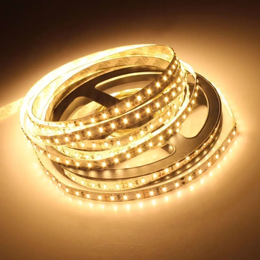 Светодиодный ленточный светильник 3014 smd 600led 5 м водонепроницаемый IP65 DC 12 В 3000K 6500K