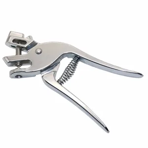 Ушные бирки для животных 8 мм, дырокол, нержавеющая сталь, перфоратор, устройство для контроля животных, идентификация коровьей овцы, бесплатная доставка