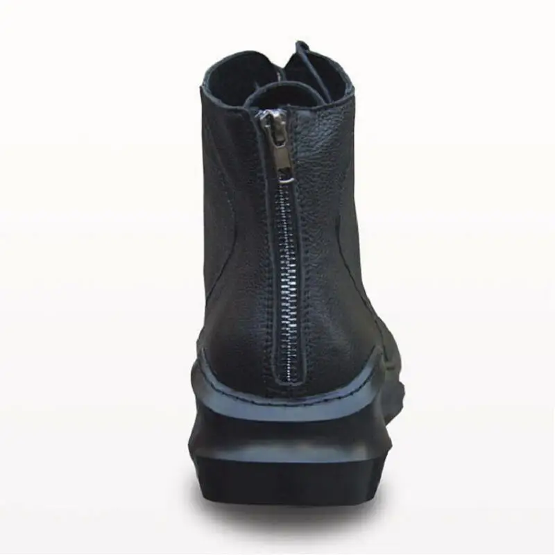 MYCOLEN/Новинка 2017 года зимняя повседневная мужская обувь кожаная на плоской