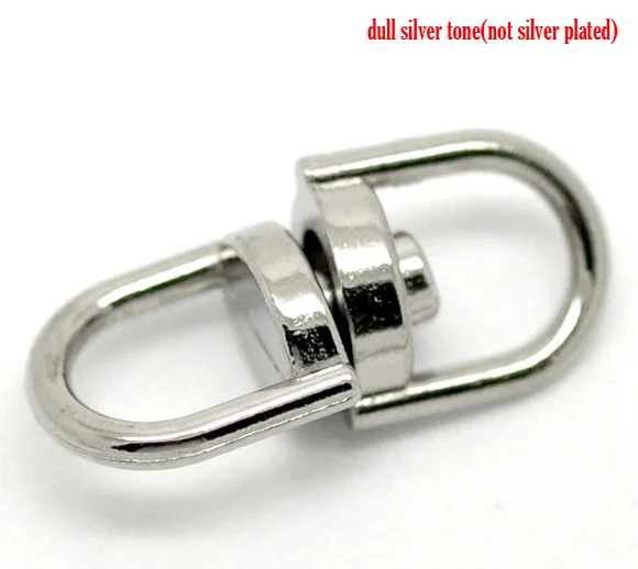 8 сезонов серебряный цвет Поворотный Брелок соединитель для ключей DIY ювелирных
