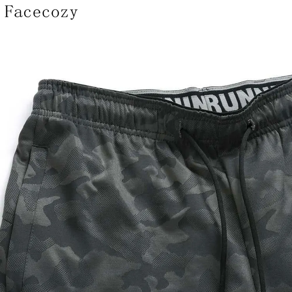 Facecozy мужские летние камуфляжные спортивные шорты для улицы эластичные