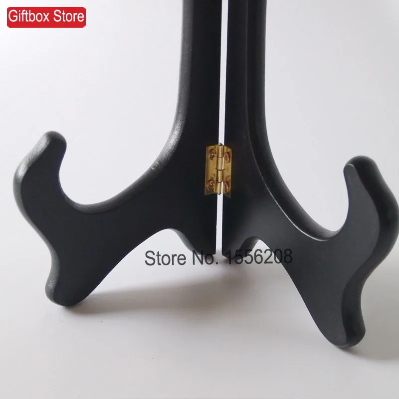 (5 шт./лот) 10 дюймов матовый черный Дисплей Мольберт Держатель для часов Рамки