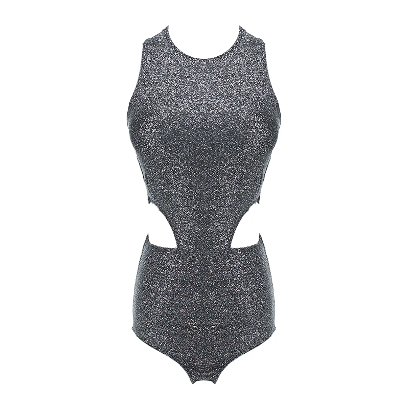 Модный Купальник брендовый сексуальный бикини цельный пуш-ап купальник Чистый с