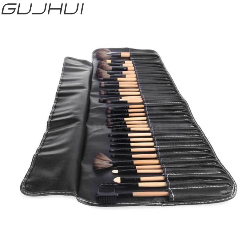 Набор кистей для макияжа GUJHUI 32 шт. набор из дерева высококачественный
