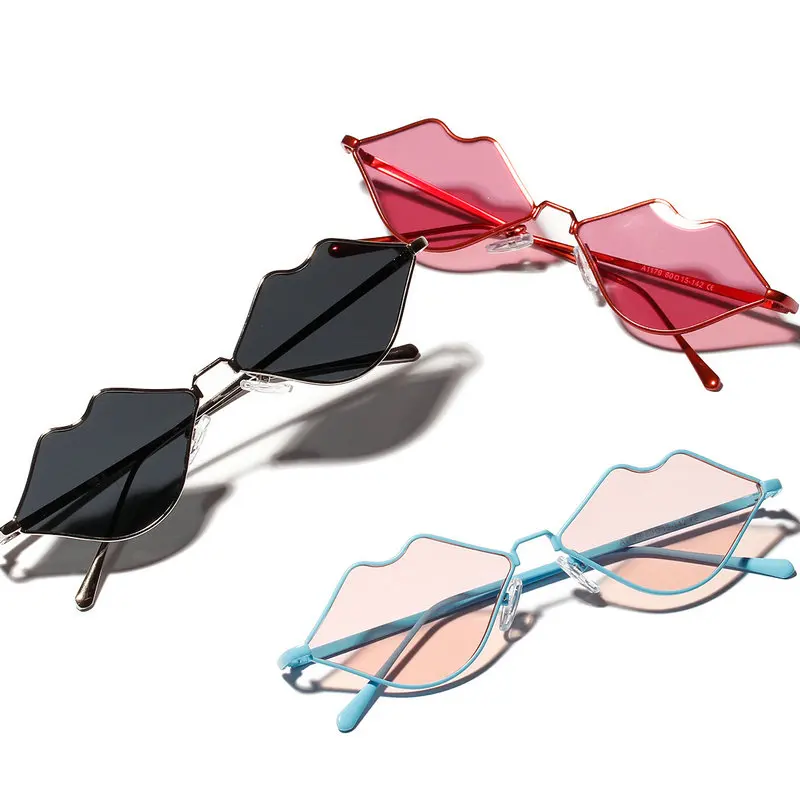 Женские солнцезащитные очки с металлической оправой женские сексуальные