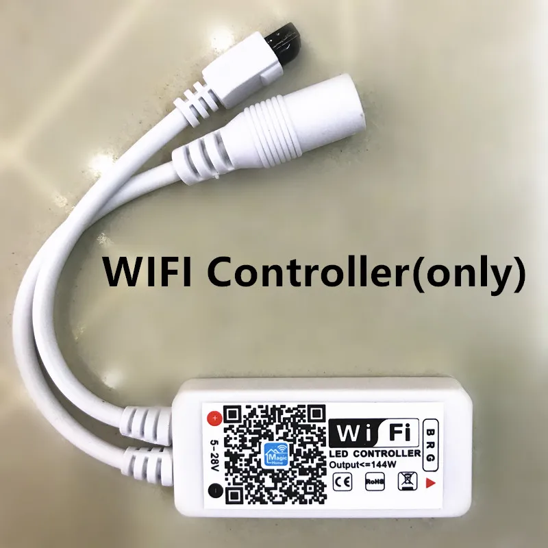 Wifi RGB LED контроллер Мини DC12V с RF 21Key/IR 24Key пульт дистанционного управления для