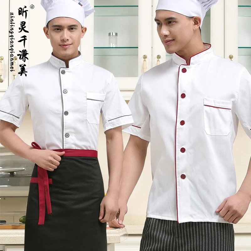 Униформа для отеля одежда повара униформа мужчин летняя форма шеф ресторана