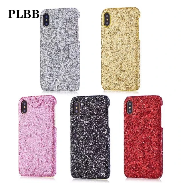 PLBB брендовые роскошные сверкающие блестящие Чехлы для iPhone X 6 6s 7 8 Plus|case for iphone|case