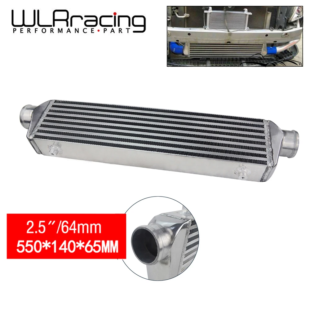 WLR RACING-550*140*65 мм Универсальный турбо интеркулер бар и пластина OD 2 5 &quotПереднее