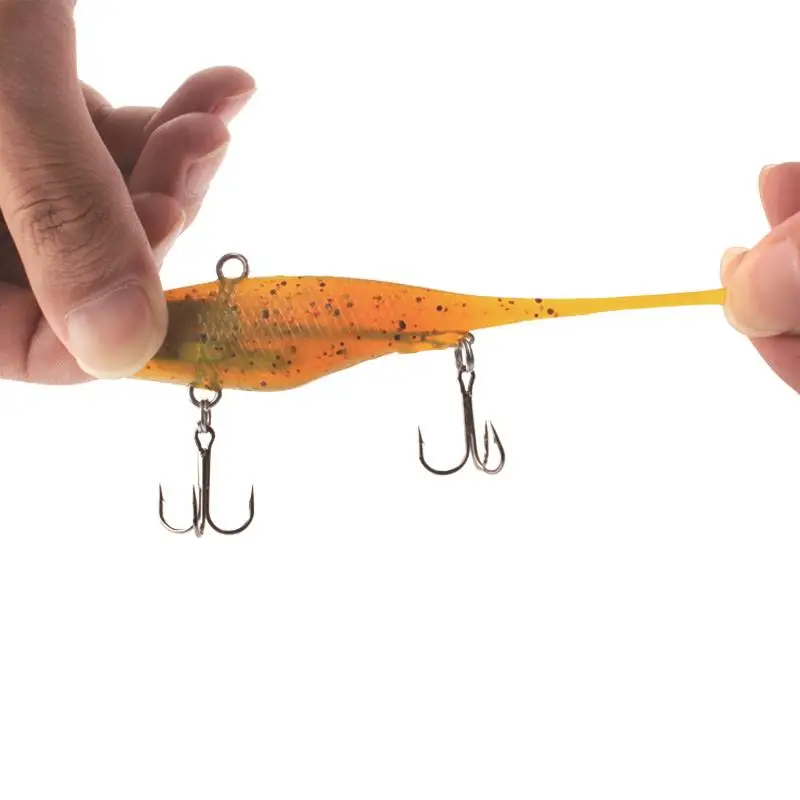 LUSHAZER 2 шт./лот TPR мягкая рыболовная приманка 20 г 36 VIB isca мягкие приманки pesca