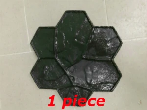 1piece Новые Полиуретановые штампы модель для бетонного цемента, полиуретановые формы, резиновые формы декоративная текстура стены и пола - Цвет: 1piece