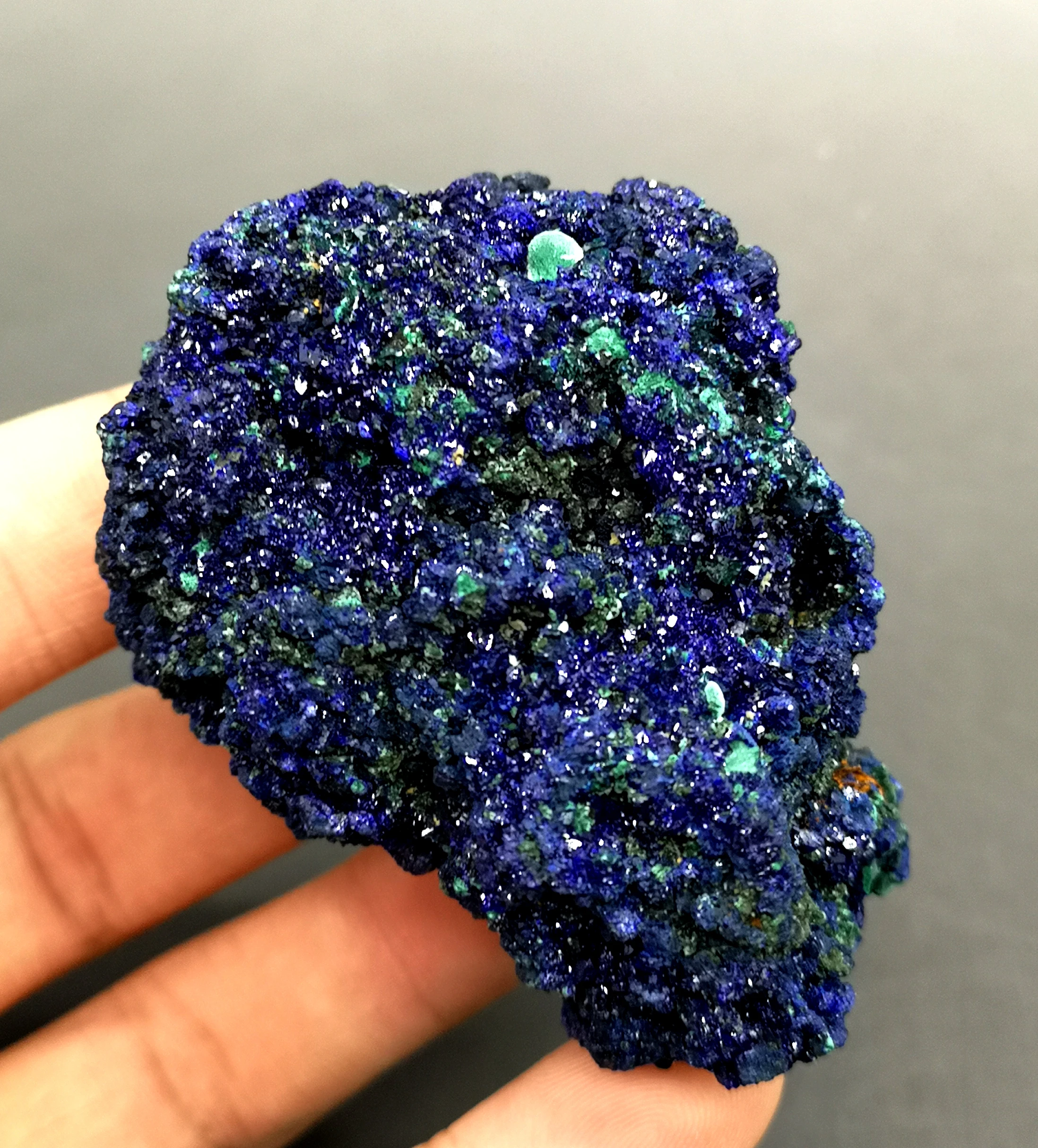 Самых популярных моделей! 109 г Натуральный Камень Блестящий Азурит и малахит