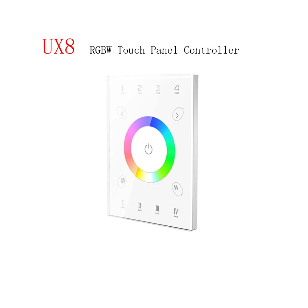 LTECH UX8 RGBW Сенсорный Панель контроллер Вход Напряжение DC5V | Лампы и освещение
