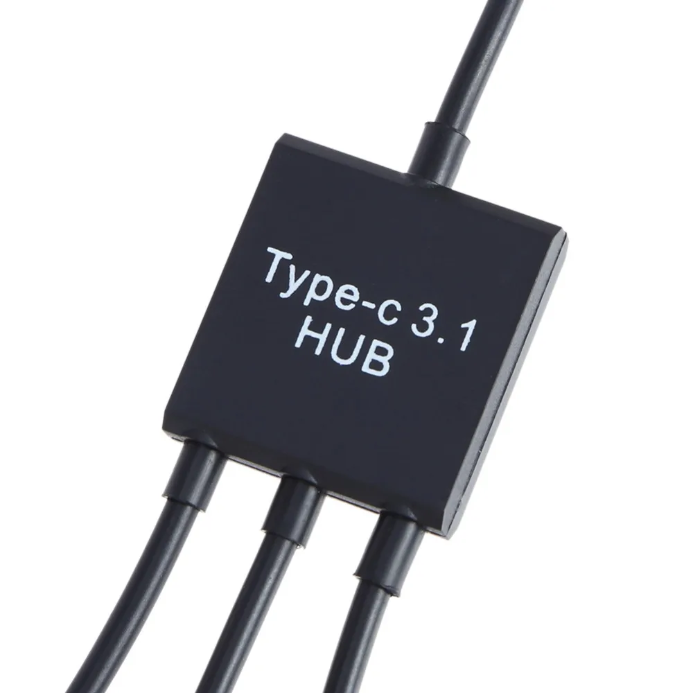 USB3.1 Type-C Type C с двумя 2 портами USB2.0 Hub + Micro usb-хаб OTG адаптер удлинитель кабель для Macbook
