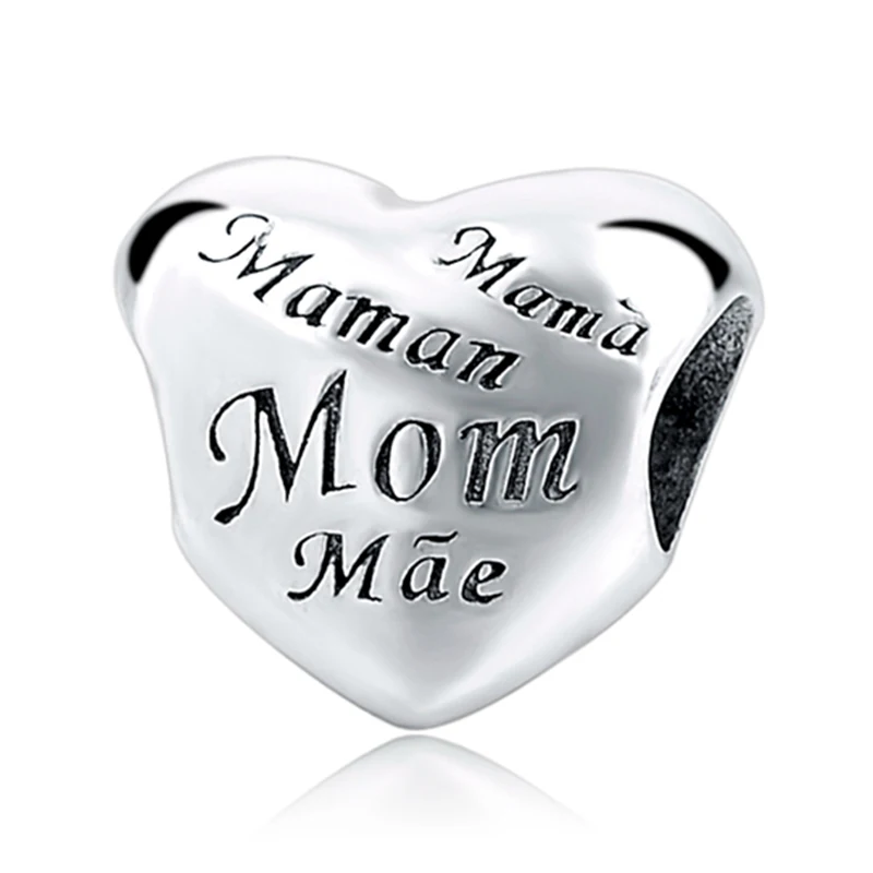 High quality genuine 925 Sterling Silver Love Hearts Charms beads Fit Authentic Pandora Bracelet beads jewelry making lover Gift