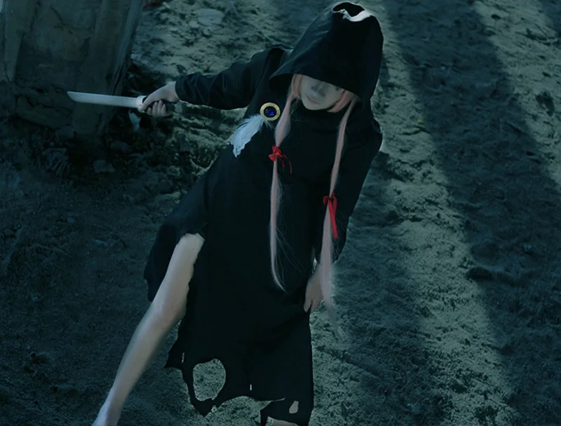 Аниме будущий дневник Mirai Nikki Yuno Gasai Бог плащ накидка Косплей Костюм|cosplay costume|mirai