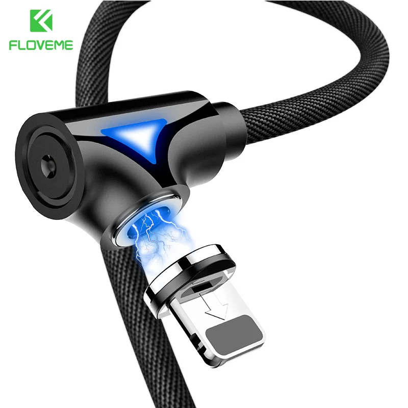 FLOVEME для Lightning-USB кабель iPhone XS XR X 7 8 6 6s 5 5S L Тип Магнитный USB зарядное устройство