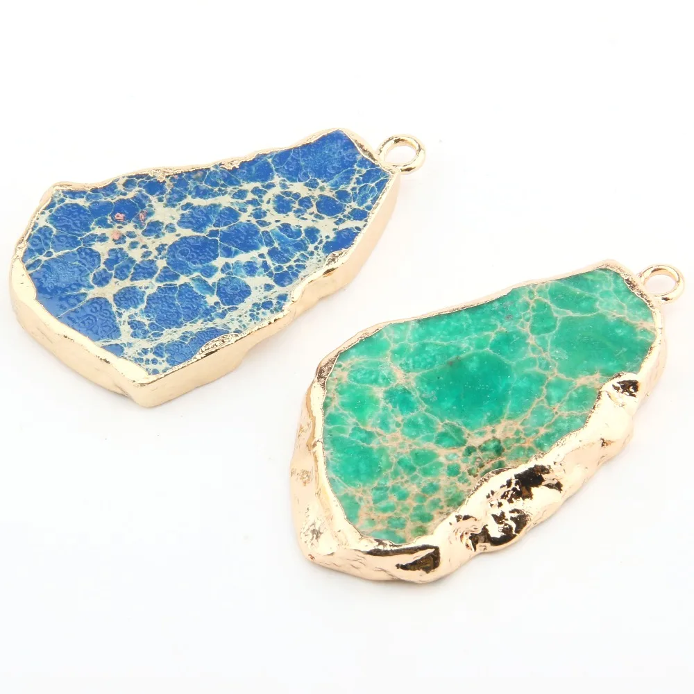 Оптовая продажа 2 цвета имперский камень натуральный неправильной формы