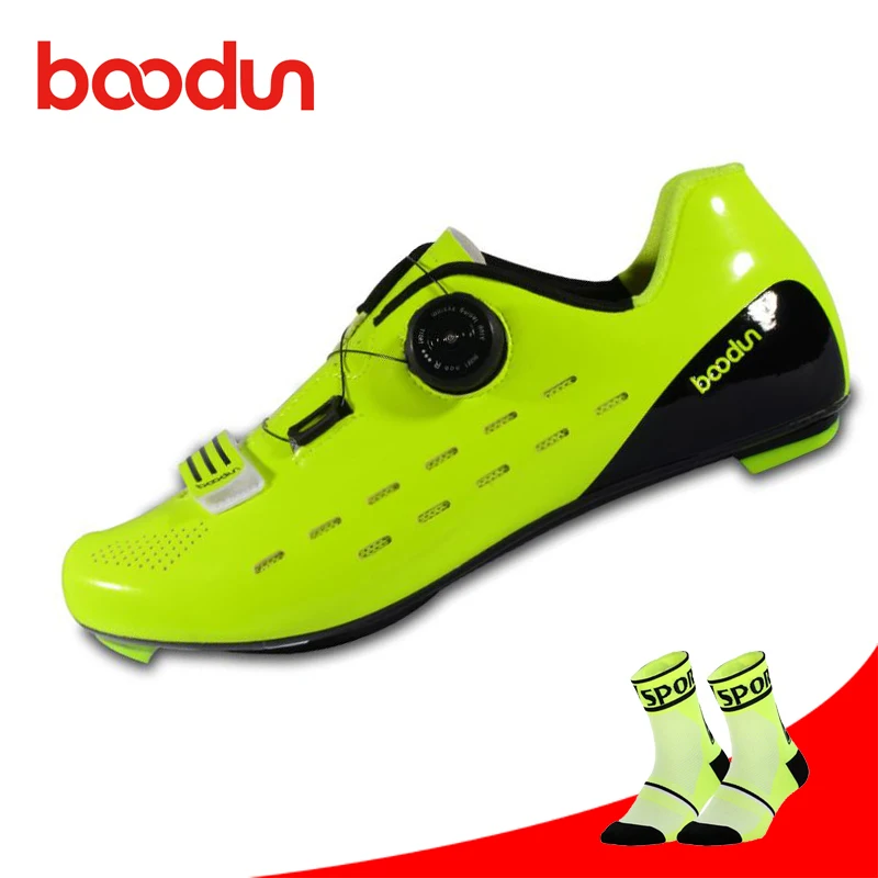 Обувь для велоспорта Boodun дорожное ультралегкое углеродное волокно Sapato Zapatillas