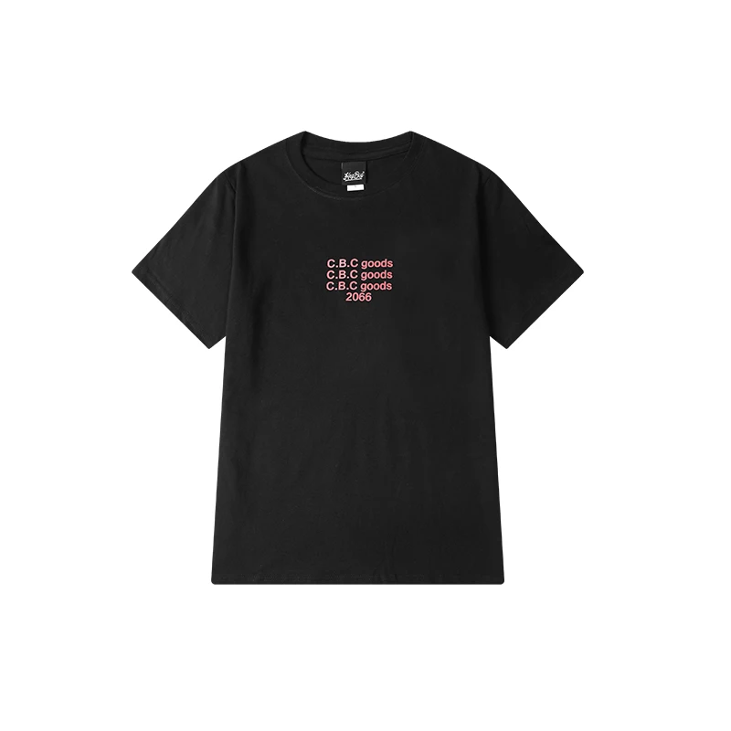 NELLY S XXXL Однотонная футболка с короткими рукавами и буквенным принтом в